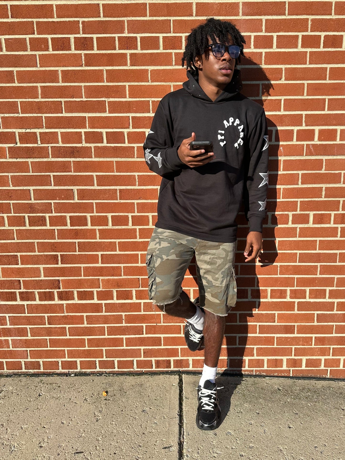 Black FFI Alien Hoodie